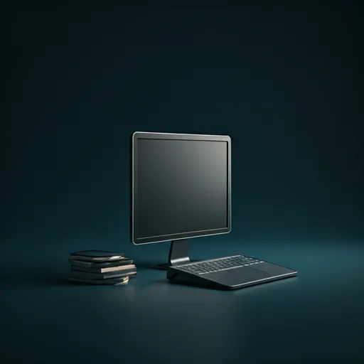 Cybersecurity abstract visualization